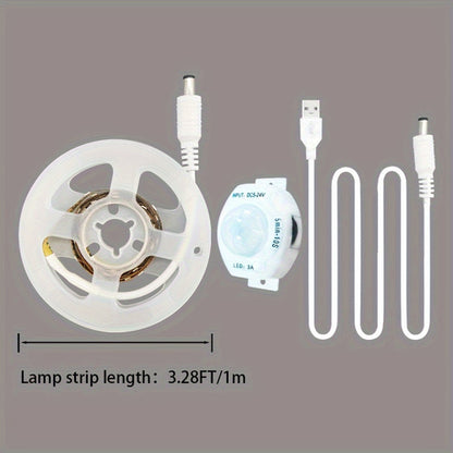 Flexible Motion Sensor LED Strip for Home Lighting