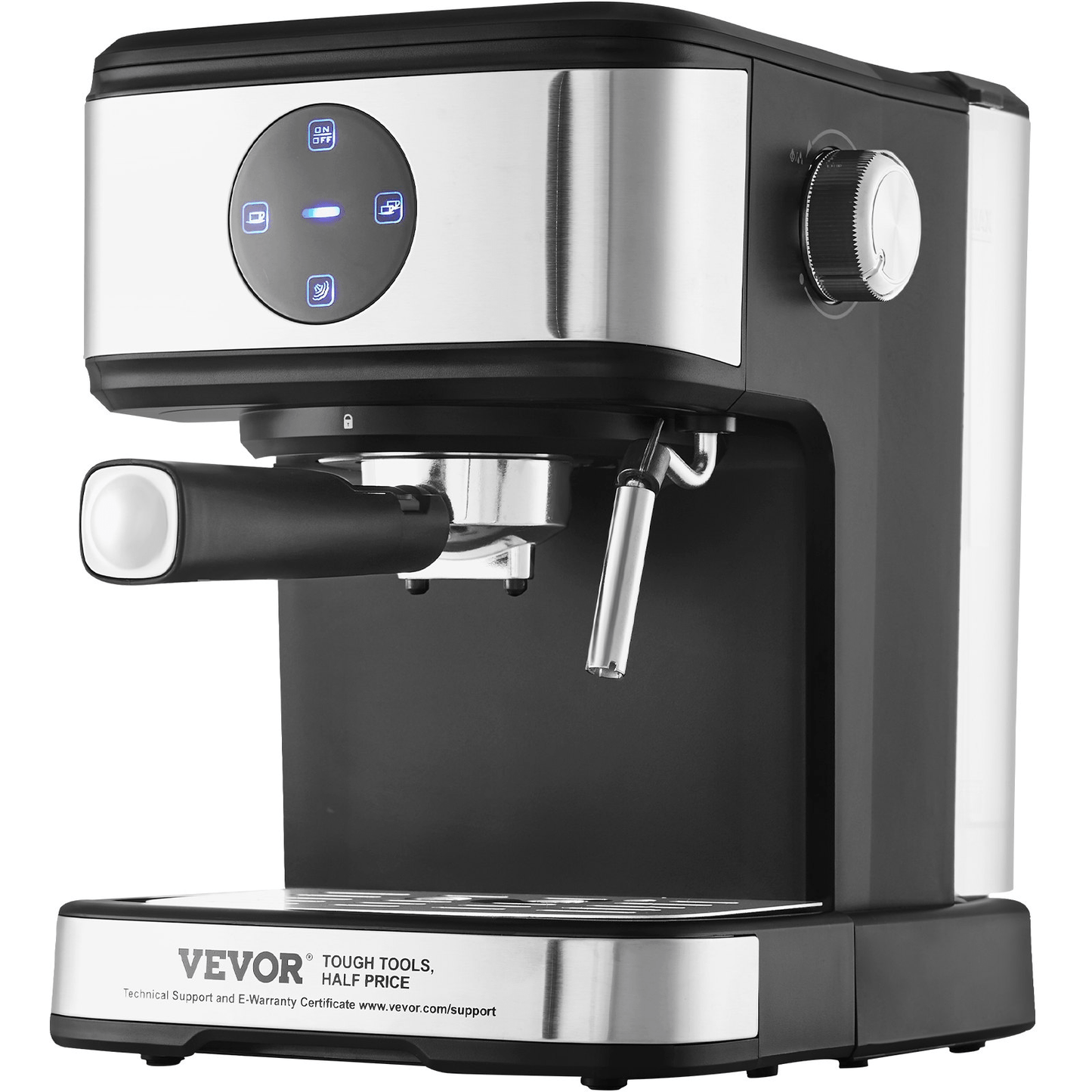 VEVOR Espresso Machine, 15 Bar Coffee and Espresso Maker with Milk