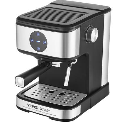 VEVOR Espresso Machine, 15 Bar Coffee and Espresso Maker with Milk