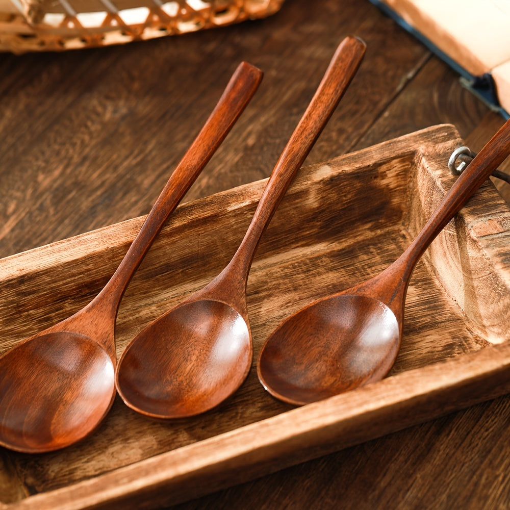 Elegant Wooden Spoon for Healthy Meal Prep  Weight Loss