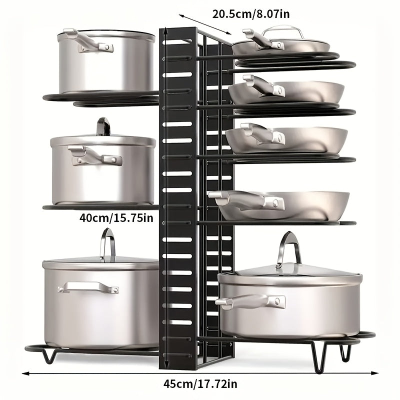 1 Set of Cabinet Storage Box for Pots, Pans, and Utensils