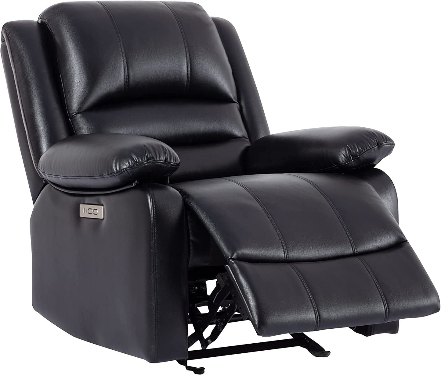 Faux Leather Electric Glider Reclining Chair