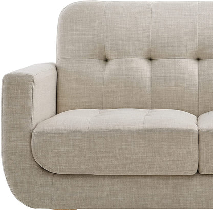 Elena Beige Accent Armchair for Living Room