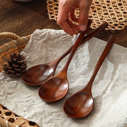 Elegant Wooden Spoon for Healthy Meal Prep  Weight Loss