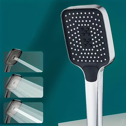 HighPressure Silver Shower Head with Adjustable Modes