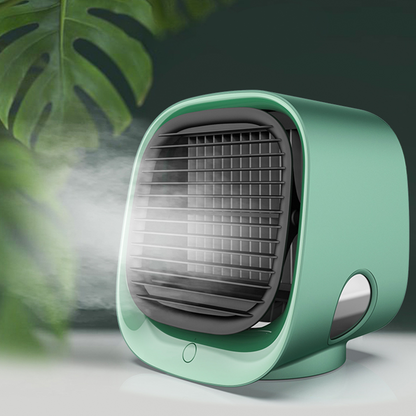 Portable USB Air Cooler Fan Mini Desktop Air Conditioner